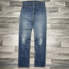 Vintage 60s 70s Levi  s 505 0217 Jeans Mens 32 x 36 Talon Zip Non-Selvedge Faded