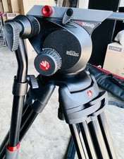 Manfrotto 504HD Fluid Head 546GB Tripod System with original case bag