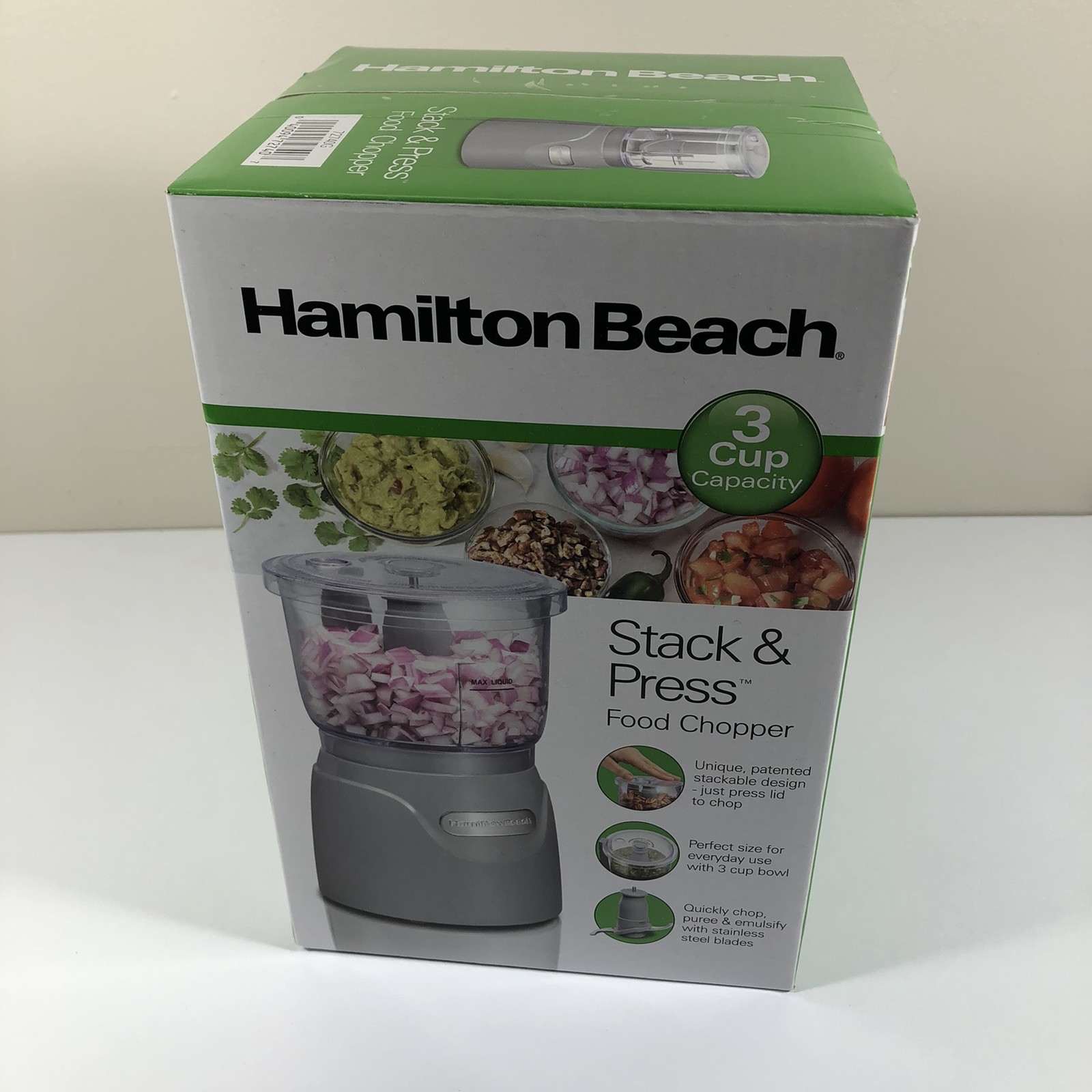 Hamilton Beach Electric Vegetable Chopper & Mini Food Processor, 3 - Cup