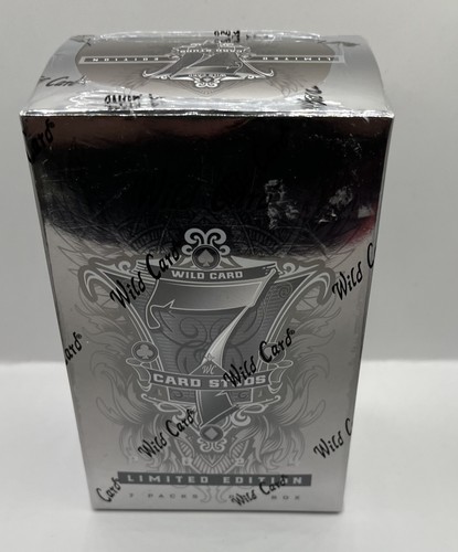 2024 Wild Card 7 Card Studs Metall High Stakes Edt Fußball Hobby Box - Bild 1 von 3