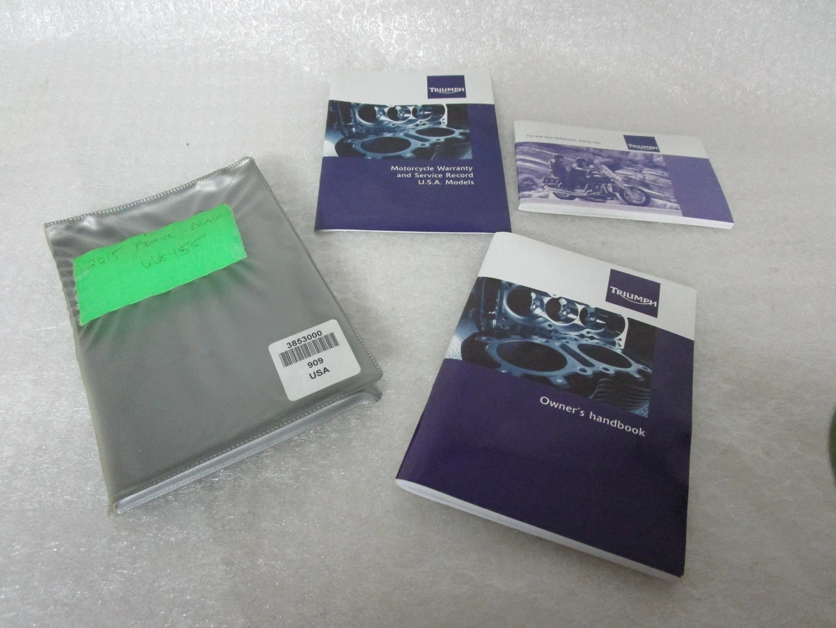 Triumph Motorcycle Repair Manuals & Literature for sale | eBay
