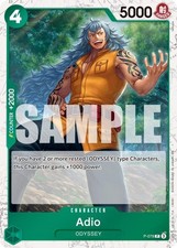 Adio (Pirate Foil) P-078 Promo One Piece Card PRB02- NM