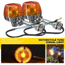 2x Front/Rear Turn Signal - Single Filament Fit Honda CB175/200/350/450/500/750