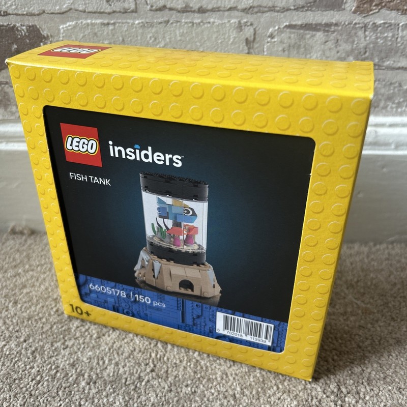 LEGO Insiders Fish Tank 6605178 Brand New & Sealed | packed with care