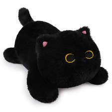 Weighted Black Cat Plush,Weighted Stuffed Animal 10in/25cm,