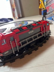 LEGO City Heavy-Haul Train 60098 In 2015 Used Retired W/Manual & Box As Is