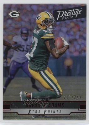 2019 Panini Prestige Xtra Points Red 217/249 Davante Adams #107 05ks