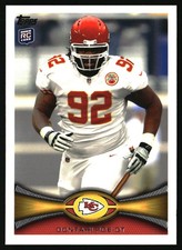 2012 Topps #285 Dontari Poe RC Kansas City Chiefs