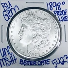 1898 O BU UNCIRCULATED MORGAN SILVER DOLLAR AUTHENTIC U.S.MINT FREESHIPPING 5423