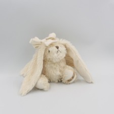 Peluche lapin blanc écru petit…