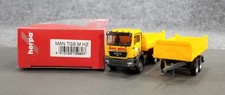 HERPA HO 1:87 159807 MAN TGS M HZ SEMI TRUCK & TRAILER W/DROP SIDES IOB