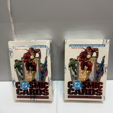 2 Factory Sealed DC Cosmic Cards 1991 Series 1
