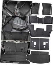 for Dodge Durango 2016-2025 6 Seats Floor Mats Cargo Liner All Weather