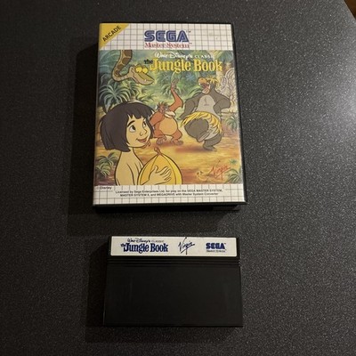 Jungle Book Sega Master System PAL Retro Boxed Vintage Classic Game