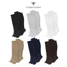 2-6-12Pairs Men Diabetic Over the Calf Socks Knee High circulatory Health Cotton