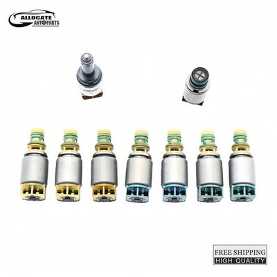 9 Pcs 845RE kit Transmission Solenoid Fit Chrysler 300/300C 2012-18 3.6L V6 DFL