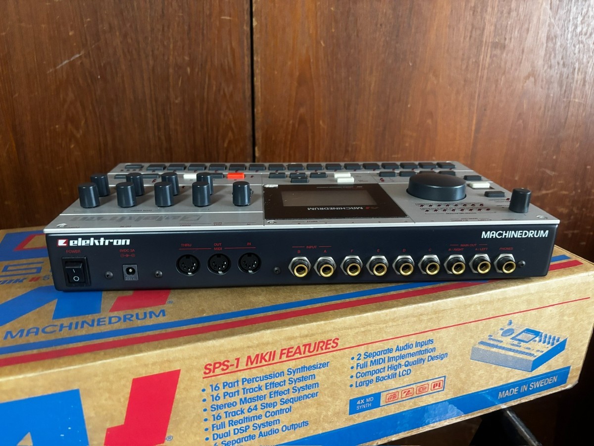 ELEKTRON machinedrum SPSー1 ハードケース付き Elektron Machinedrum SPS-1 MK-Ⅰ Synthetic Percussion Sequencer
