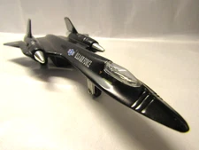 8" Black Air Force SR-71A Blackbird Die Cast Jet Plane Pull Back Action Lot 4