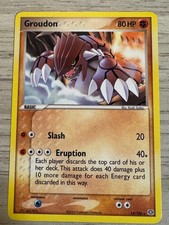 Groudon 14/106 Rare Emerald Pokemon Near Mint on eBay