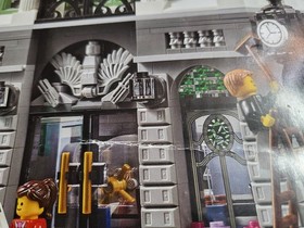 LEGO Creator Expert 10251 Brick Bank w/Instructions No Box Missing 2 pcs Read 