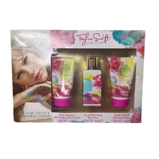 Taylor Swift Incredible Things Gift Set Body Lotion Eau de Parfum Spray Bath Gel