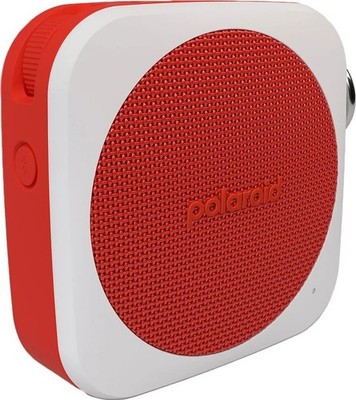 Polaroid P1 Music Player Rot Bluetooth Lautsprecher in rot weiß