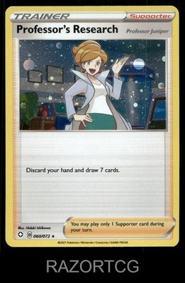 PROFESSOR'S RESEARCH (KOSMOS HOLO) 60/072 HOLO P DECK EXCLUSIVES POKEMON NM/M