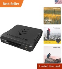 Professional Dual-Slot CFexpress  SD Memory Card Reader - 1.25GB/s Speed