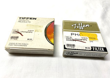 Pair of Tiffen Photar Series 7 Camera Lense Filters 47B and 58