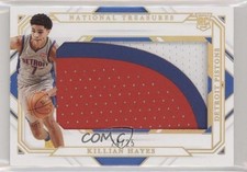 2020-21 National Treasures Rookie Jumbo Materials Prime 24/25 Killian Hayes s3g