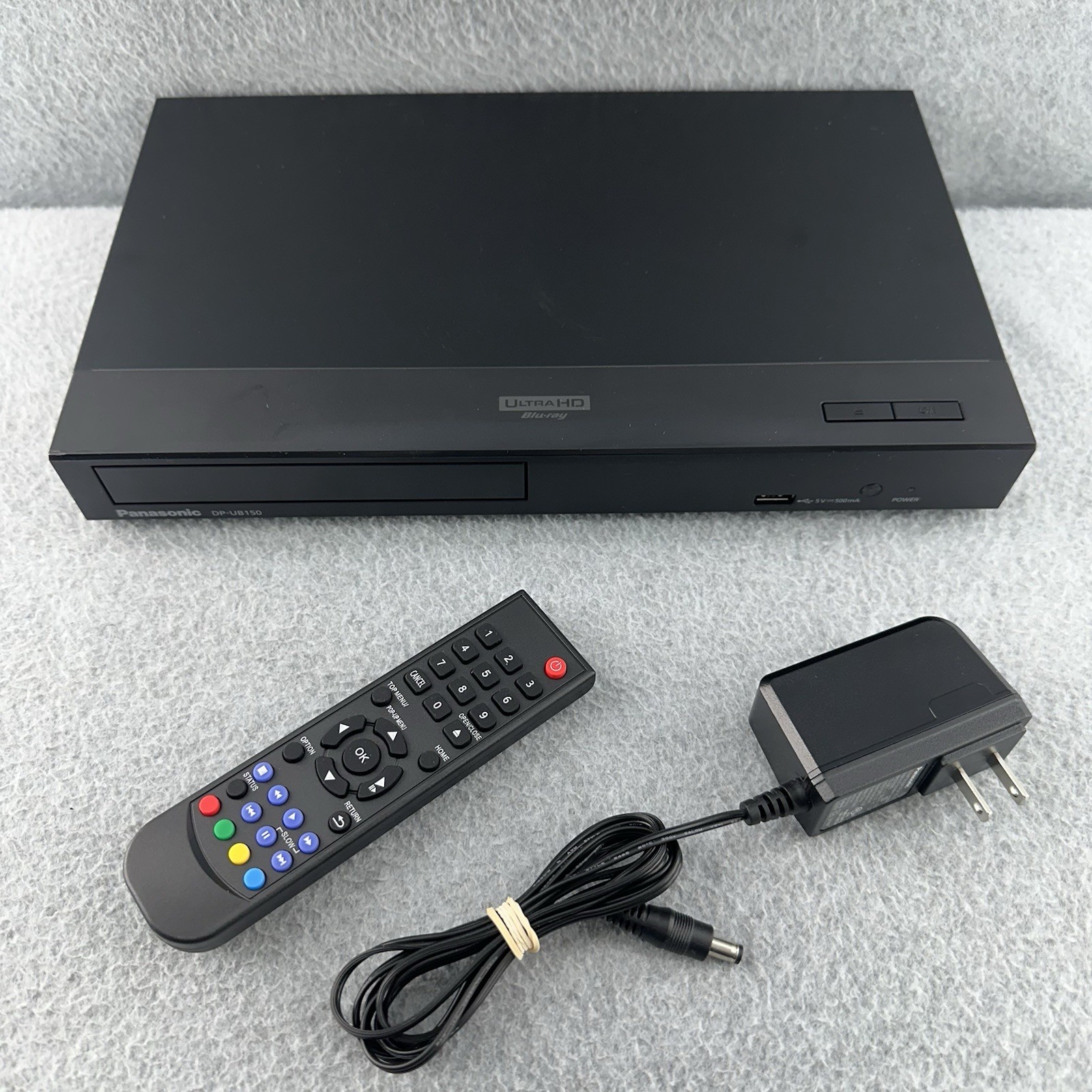 Panasonic DP-UB150 4K Ultra HD Blu-ray Player HDR10 USB HDMI with Remote Tested