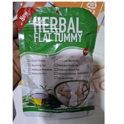Herbal Flat Tummy Loseblatt Tee 100g