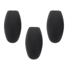 3Pcs Saxophone Thumb Rest Black Finger Support for Woodwinds