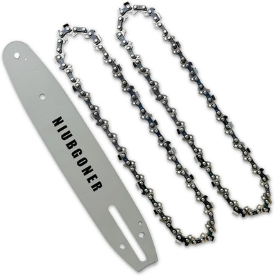 10 Inch Chainsaw Guide Bar and Chain Combo,Replacement Accessories for RYOBI P54