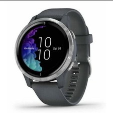 Garmin Venu GPS Smartwatch Running Fitness Watch w/ Charger &