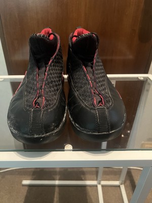 1999 Vintage Nike Jordan XV 15 Bred OG Black / Varsity Red 136029