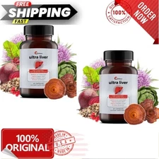 UpWellness Ultra Liver Supplement for Liver Health and Gallbladder Support 2PACk