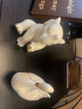 Lennox Elephant And Swan Figurines 