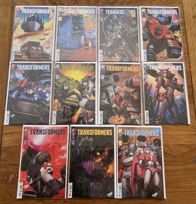 Transformers 25 26 27 28 29 30 31 32 33 34 set Image  NM 1st print Variants