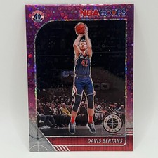 2019-20 Panini Hoops Premium Stock Purple Disco Prizm David Bertans #71 WSH