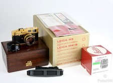 RARE LEICA M4-2 GOLD * 100 YEARS OSKAR BARNACK * LIMITED EDITION 24 CARAT GOLD