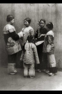 San Francisco Chinatown California 1904 5 Rescued Slave Girls Chinese Women