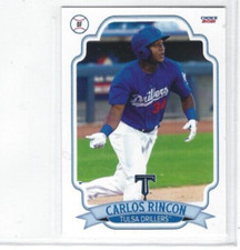 2021 Tulsa Drillers (Double A-Los Angeles Dodgers) Carlos Rincon