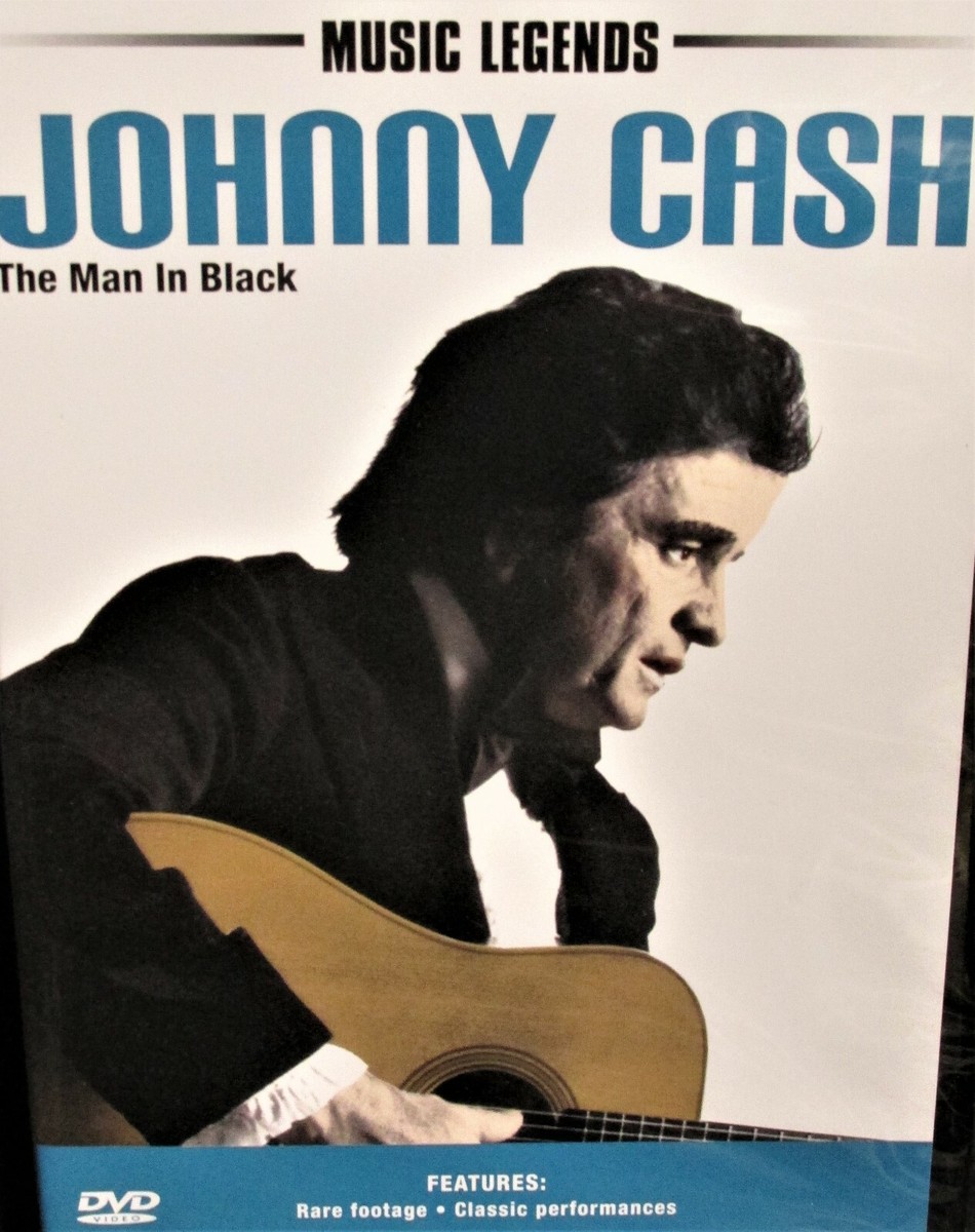 JOHNNY CASH MAN IN BLACK NEW! DVD,Performances 16 Songs,Rare