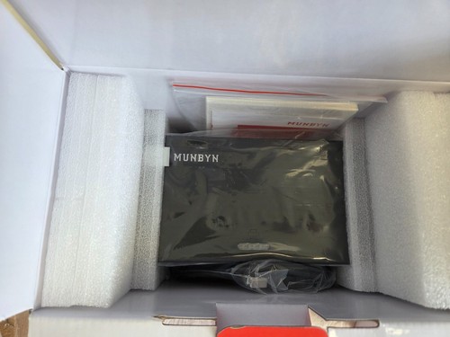 MUNBYN ITPP941 White Thermal Label Printer New In Box with pack of labels - Photo 3/6