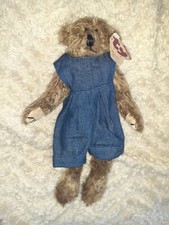TY - Wee Willie - Jointed Teddy Bear  - Attic Treasures - soft toy  Plush 1993