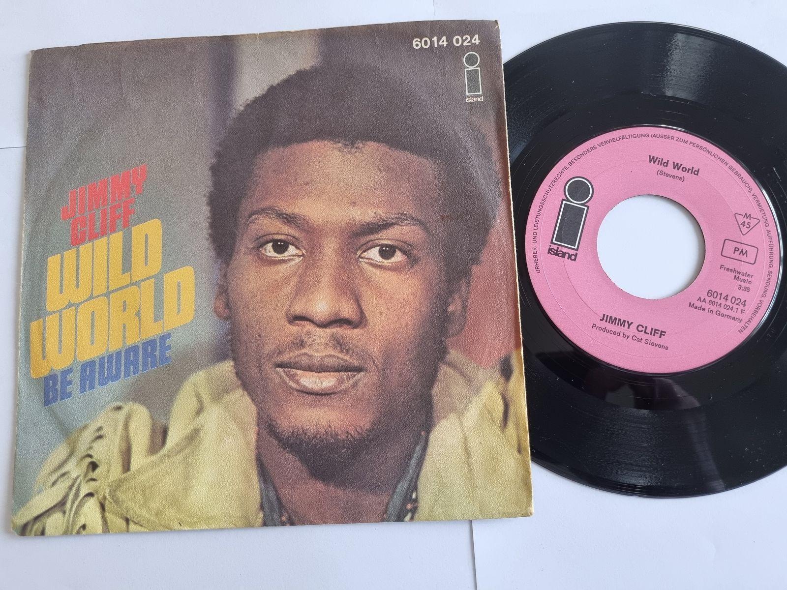 7"" Single Jimmy Cliff - Wild world Vinyl Germany
