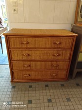 Commode Rotin et Bambou