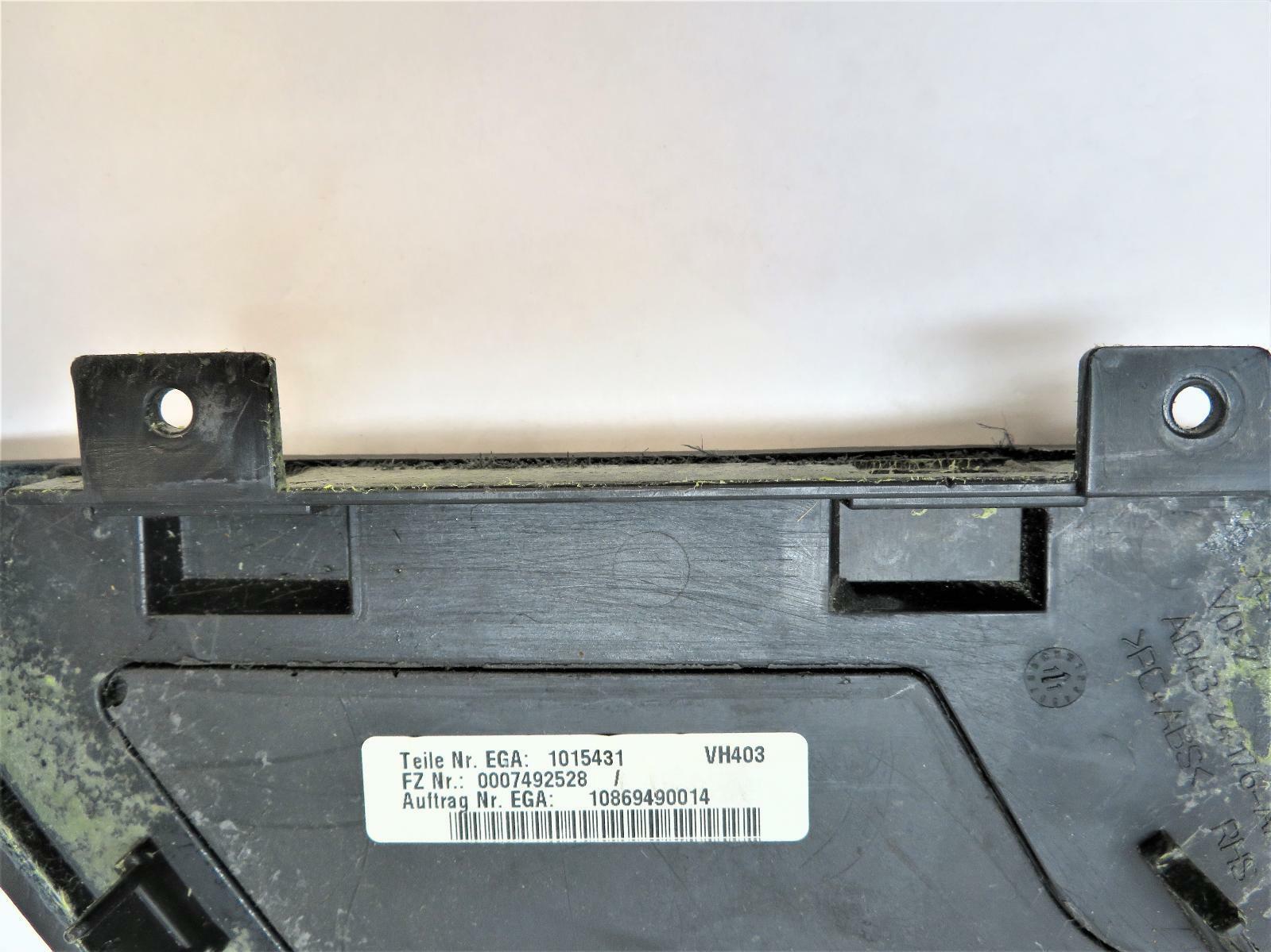 2012 ASTON MARTIN FRONT RIGHT DOOR INTERIOR COVER BLACK OEM AD43-24176-AA