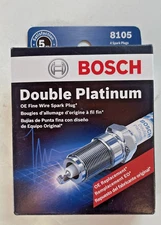 4 - Spark Plugs - Double Platinum Bosch 8105